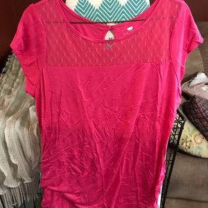 Maternity dress shirt pink